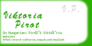 viktoria pirot business card